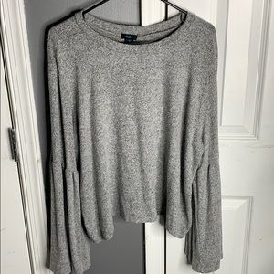 Gray blouse